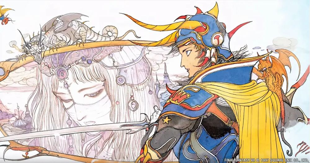 Yoshitaka Amano e FF Yoshitaka Amano e FF